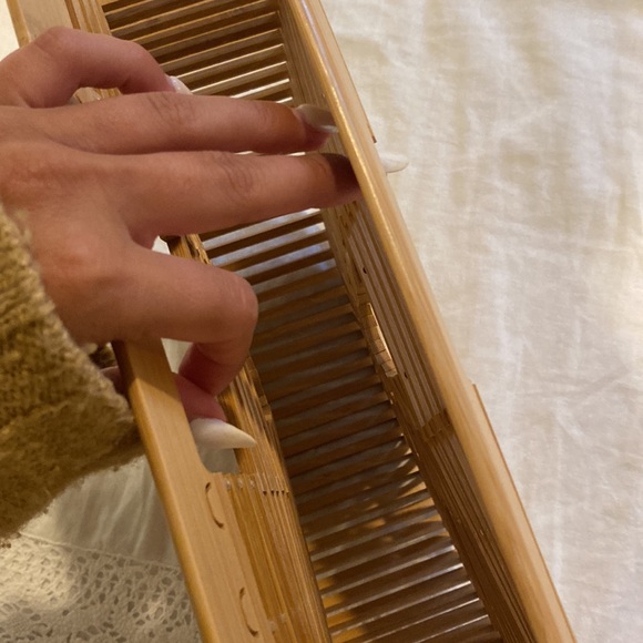 Vintga bamboo bag - Picture 4 of 4